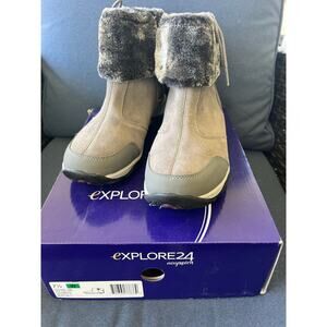 Explore 24 Easyspirit women zip up boots- size 7.5-NIB